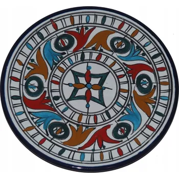 Talíř Mělký jídelní talíř Tunis 23 cm