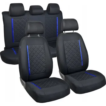 Moto bunda Potah na celou sadu sedadel Zakszwalnia čalounická látka černá univerzální