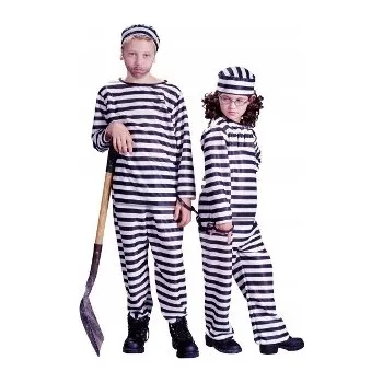 Karnevalový kostým Kostým VĚZEŇ vězeň 110 122 HALLOWEEN