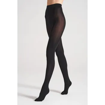 Dámské punčochy Punčocháče hladké Veneziana Satin 40den černé Nero velikost 6