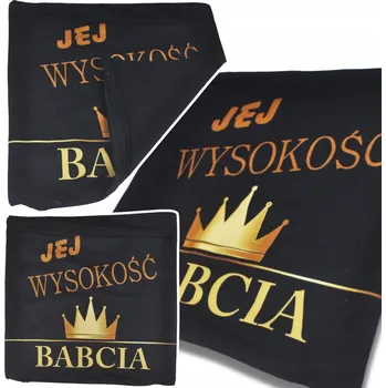 Polštář POVLEČENÍ NA DEKORAČNÍ POLŠTÁŘEK KE DNI BABIČKY 40x40 BABIČKA