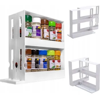 VÝSUVNÝ A OTOČNÝ ORGANIZÉR NA KOŘENÍ, POLIČKA DO SKŘÍŇKY NA PRACOVNÍ DESKU