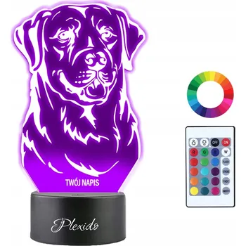 Lampička Plexido vícebarevná Noční lampa