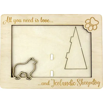 Obraz Rámeček na jednu fotografii ArtDog 13,5 x 18,5 cm