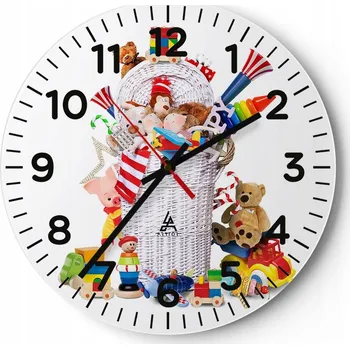 Hodiny Kuchyňské nástěnné hodiny 30x30 Hračky Moderní skleněné hodiny do obýváku Tiché