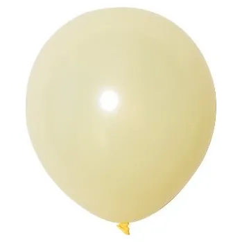 Balónek BALÓNKY ŽLUTÉ PASTELOVÉ 12 CM NAROZENINY DEKORACE 15 KS