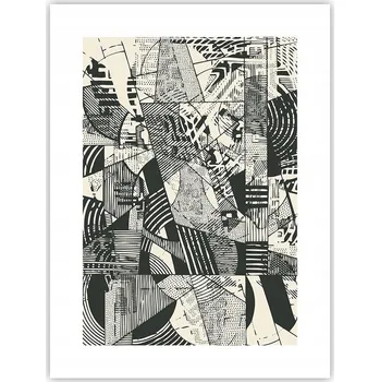 Obraz Obraz plakát do obýváku ložnice 30x40 abstrakce plakáty na zeď bez rámu