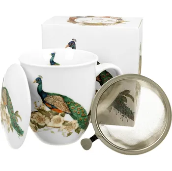 Hrnek Duo Ptačí svět porcelán 400 ml