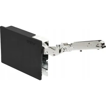 Nábytkové kování Zvedák GTV HORIZON S TLUMENÍM DOVÍRÁNÍ VÝŠKA DVÍŘEK 250-450 mm SÍLA 500-1350 N ČERNÝ