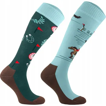 Dámské ponožky Podkolenky Comodo se zvířecím motivem, velikost 35-38