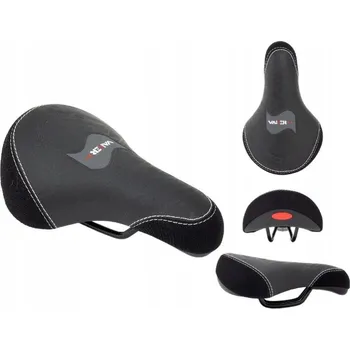 Sedlo na kolo BMX SEDLO NA KOLO VADER 725 ČERNÉ S LIŽINAMI