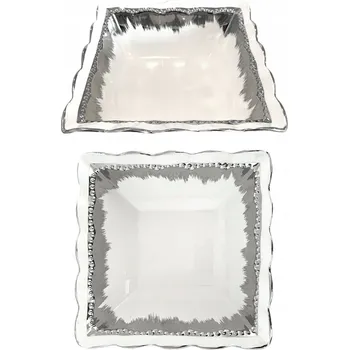 Miska salátová mísa na ovoce, saláty, sladkosti Silver Dream 20 cm