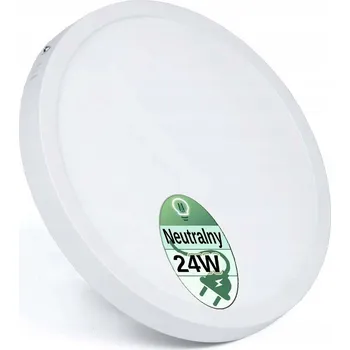 LED-ONE kulatý Stropní Svítidlo 29 x 3 cm bílé