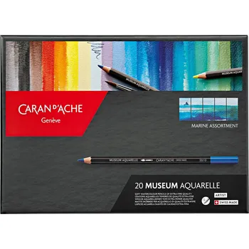 Kresba Pastelky akvarelové Caran D'ache Museum Aquarelle 20 ks