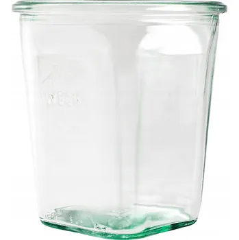 Sklenice WECK Zavařovací Sklenice Quadro 545 ml 6 ks Original GERMANY