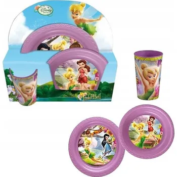 Talíř JÍDELNÍ SADA PRO NEJEDLÍKY ZVONEČEK 3D 2 TALÍŘE + HRNEK K NAROZENINÁM