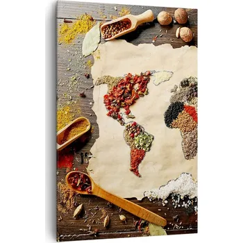 Obraz Velký obraz do obýváku XXL 80x120 gastronomie moderní na plátně obrazy