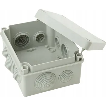 Elektroinstalační krabice INSTALAČNÍ KRABICE HERMETICKÁ NA OMÍTKU BOX 180 X 145 X 85mm IP65