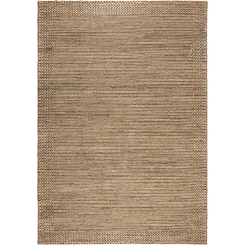 Koberec Flair Rugs Kusový koberec Drew Braid Border Natural Rozměry koberců: 120x170