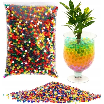 umělá květina HYDROGELOVÉ KULIČKY, GELOVÉ KULIČKY UMĚLÁ ZEMINA PRO KVĚTINY