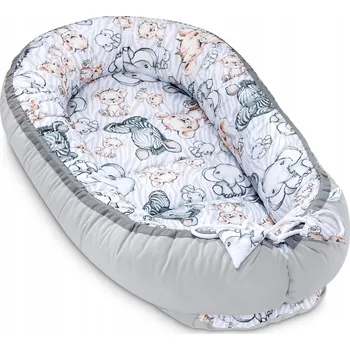 Hnízdečko pro miminko Pepi Komfortní oboustranné hnízdečko pro miminko 55x95 bezpečné a pohodlné