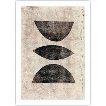 Obraz Plakát bez rámu do obýváku ložnice 50x70 abstrakce moderní módní obraz