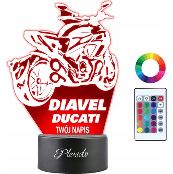 Lampička Plexido vícebarevná Noční lampa