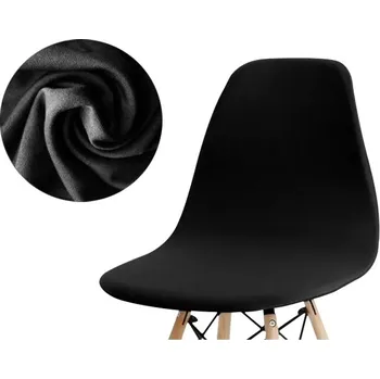 Obraz Potah na židli MEBLE ODNOWA černý