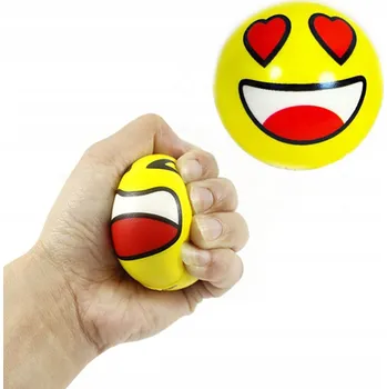 Hračka pro nejmenší Pěnový antistresový míček s úsměvem