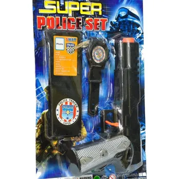 Dětská zbraň Pistole revolver na šipky sada policie 19 Cm