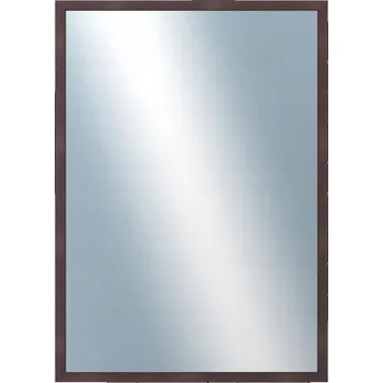 Zrcadlo Zrcadlo DANTIK nástěnné obdélníkové, rám dřevo, 500 x 700 mm