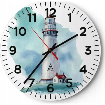 Hodiny Kuchyňské nástěnné hodiny 30x30 Lucerna Moderní skleněné hodiny do obýváku Tiché