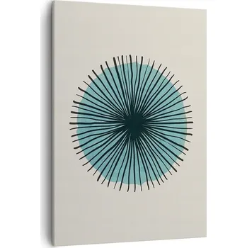 Obraz Obraz na plátně do obýváku ložnice 50x70 abstrakce obrazy na zeď