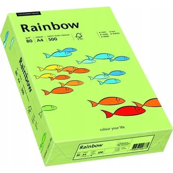 Kancelářský papír Kancelářský papír Rainbow formát A4 80g 500 listů