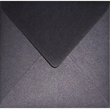 Obálka Čtvercové obálky Aster Met Cooper černé - 25 Ks