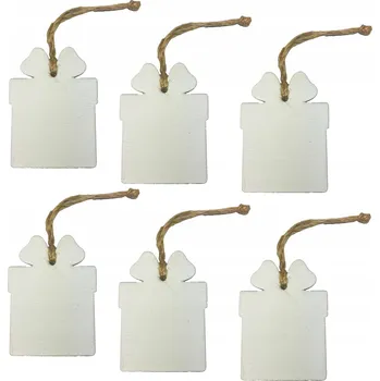 Vánoční ozdoba Dřevěná vánoční koule závěsná ozdoba na stromeček Dárek