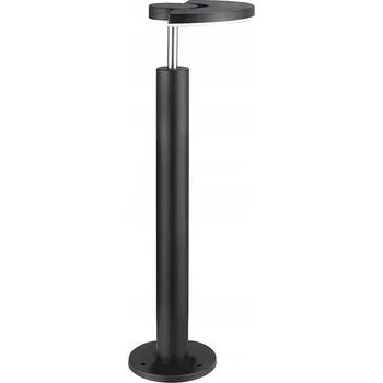 Stojací lampa Osvětlovací sloupek kulatý Polux s integrovaným LED zdrojem, 54 cm, černý