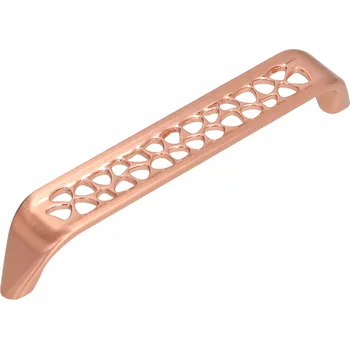 Nábytkové kování Nábytková úchytka GAMET UR42 měď lesklá 128mm