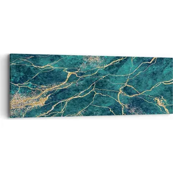 Obraz Obraz na plátně do obývacího pokoje ložnice 90x30 abstrakce foto obrazy na zeď