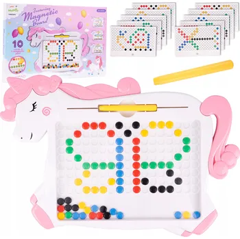 ostatní stavebnice Stavebnice MalPlay Magnetická tabule pro děti Montessori MagPad 75