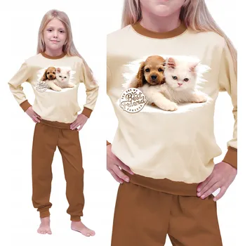 Marcinkowski pyžamo hnědé velikost 134