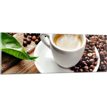 Obraz Obraz na skle do obýváku ložnice 90x30 gastronomie obrazy na zeď sklo