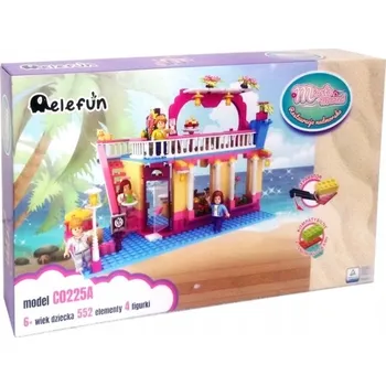 ostatní stavebnice STAVEBNICE ELEFUN C0225A RESTAURACE U MOŘE 552 DÍLŮ