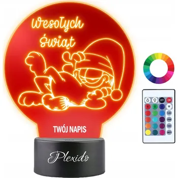 Lampička Plexido vícebarevná Noční lampa