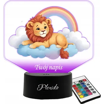 Lampička Plexido vícebarevná Noční lampa