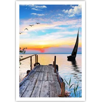 Obraz Plakát na zeď bez rámu 70x100 krajina obraz plakáty do obývacího pokoje ložnice