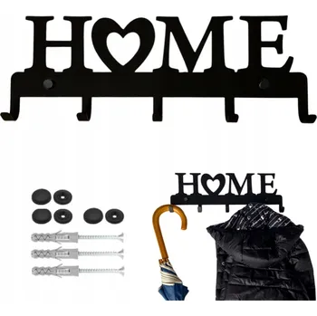 Věšák Šatní ramínko kovový ALFA-CAR černý