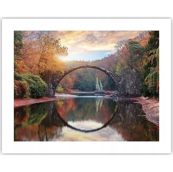 Obraz Obraz plakát na zeď bez rámu 50x40 krajina foto obývák ložnice