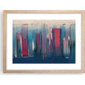 Obraz Obraz plakát v rámu světlý dub do obýváku 40x30 umělecká fotografie na zeď