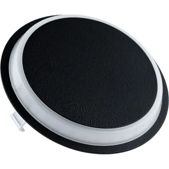 Nástěnné svítidlo LED schodišťové svítidlo ČERNÉ fi60 12V 3W denní bílá